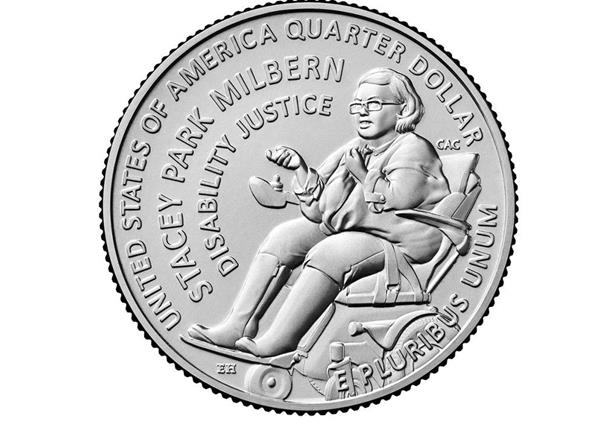 Stacey Park Milbern Disability Justice U.S. Mint